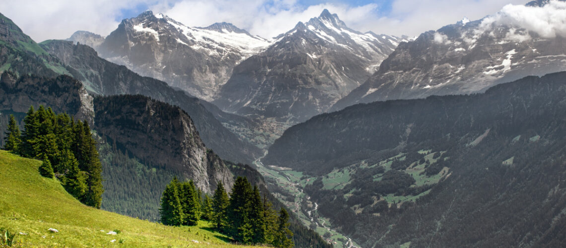 Landscape image of the Austrian Alps